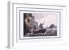 Bird Catching from Below-J.h. Clark-Framed Art Print