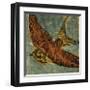 Bird Collage No. 1-John Golden-Framed Giclee Print