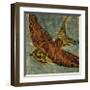 Bird Collage No. 1-John Golden-Framed Giclee Print