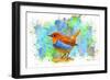 Bird Collection 4-Ata Alishahi-Framed Giclee Print