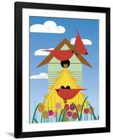 Bird Condo-Marie Sansone-Framed Giclee Print