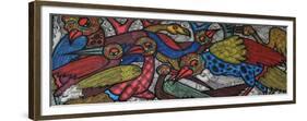 Bird Conference-Muktair Oladoja-Framed Premium Giclee Print