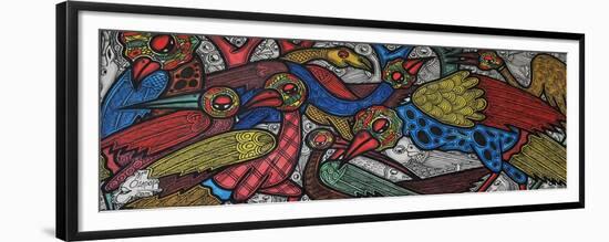 Bird Conference-Muktair Oladoja-Framed Premium Giclee Print