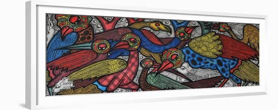 Bird Conference-Muktair Oladoja-Framed Premium Giclee Print