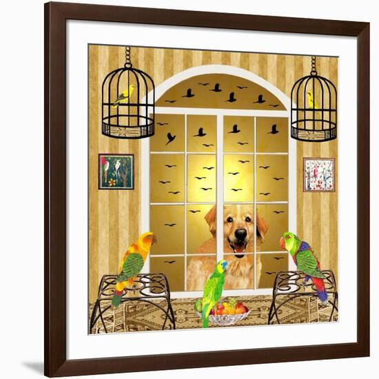 Bird Dogs IV-David Sheskin-Framed Giclee Print