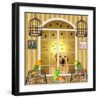 Bird Dogs IV-David Sheskin-Framed Premium Giclee Print