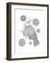 Bird Dove1-Neeti Goswami-Framed Art Print