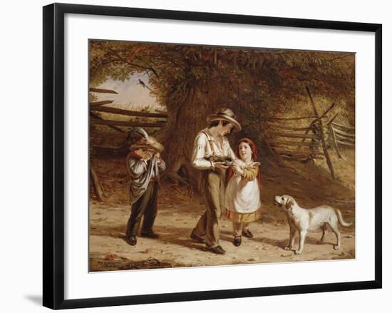 Bird-Egging, 1844-David Gilmour Blythe-Framed Giclee Print