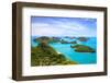 Bird Eye View of Angthong National Marine Park, Koh Samui, Thailand-lkunl-Framed Photographic Print