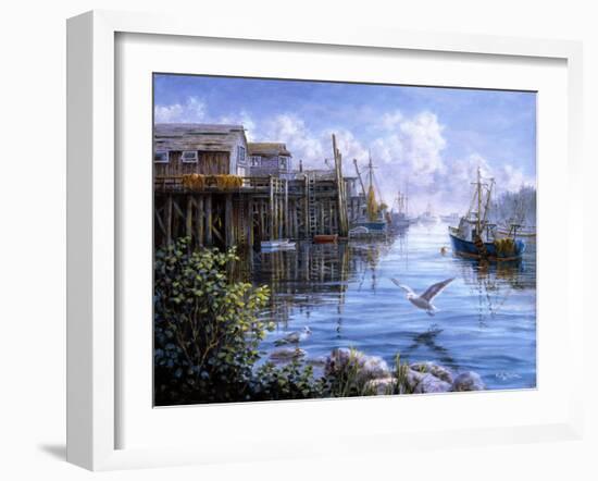 Bird Eye View-Nicky Boehme-Framed Giclee Print