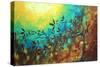 Bird Family Time-Megan Aroon Duncanson-Stretched Canvas
