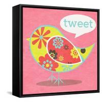 Bird Floral Pattern I-SD Graphics Studio-Framed Stretched Canvas