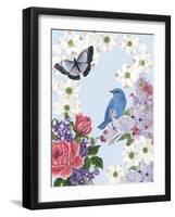 Bird Garden I-Naomi McCavitt-Framed Art Print