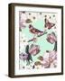 Bird Garden III-Naomi McCavitt-Framed Art Print