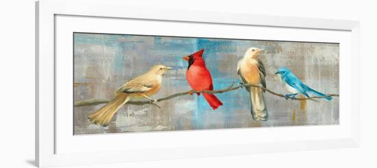 Bird Gossip-Danhui Nai-Framed Premium Giclee Print