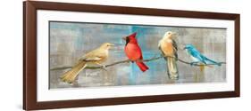 Bird Gossip-Danhui Nai-Framed Premium Giclee Print