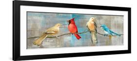 Bird Gossip-Danhui Nai-Framed Premium Giclee Print