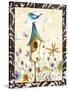 Bird House 1-Megan Aroon Duncanson-Stretched Canvas