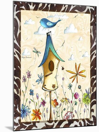 Bird House 1-Megan Aroon Duncanson-Mounted Giclee Print