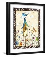 Bird House 1-Megan Aroon Duncanson-Framed Giclee Print