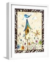 Bird House 1-Megan Aroon Duncanson-Framed Giclee Print