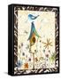 Bird House 1-Megan Aroon Duncanson-Framed Stretched Canvas