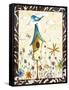 Bird House 1-Megan Aroon Duncanson-Framed Stretched Canvas