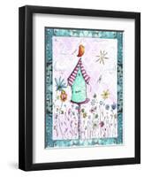 Bird House 2-Megan Aroon Duncanson-Framed Premium Giclee Print