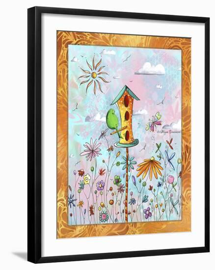 Bird House 3-Megan Aroon Duncanson-Framed Giclee Print