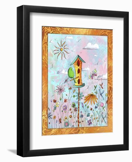 Bird House 3-Megan Aroon Duncanson-Framed Premium Giclee Print