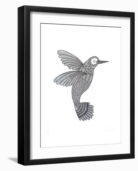 Bird Hummingbird-Neeti Goswami-Framed Art Print