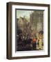 Bird Hunting in Brussels-David Teniers II-Framed Premium Giclee Print