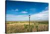 Bird Hut, Horseshoe Point, Lincolnshire, England, United Kingdom, Europe-Bill Ward-Stretched Canvas