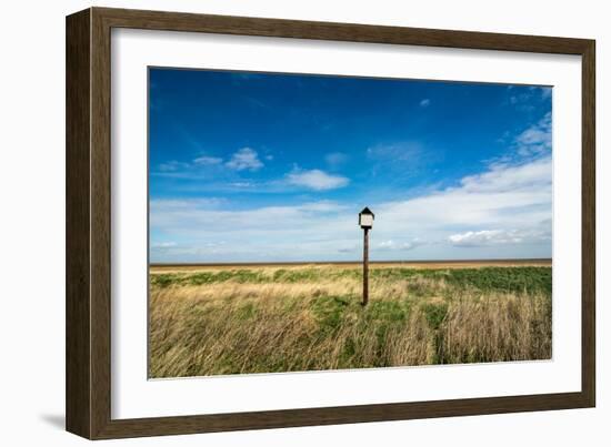 Bird Hut, Horseshoe Point, Lincolnshire, England, United Kingdom, Europe-Bill Ward-Framed Photographic Print