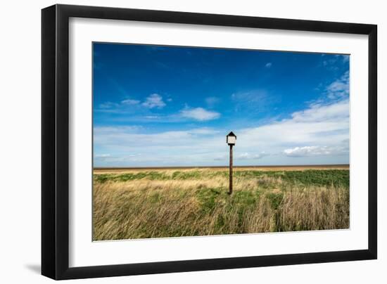 Bird Hut, Horseshoe Point, Lincolnshire, England, United Kingdom, Europe-Bill Ward-Framed Photographic Print