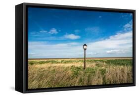 Bird Hut, Horseshoe Point, Lincolnshire, England, United Kingdom, Europe-Bill Ward-Framed Stretched Canvas