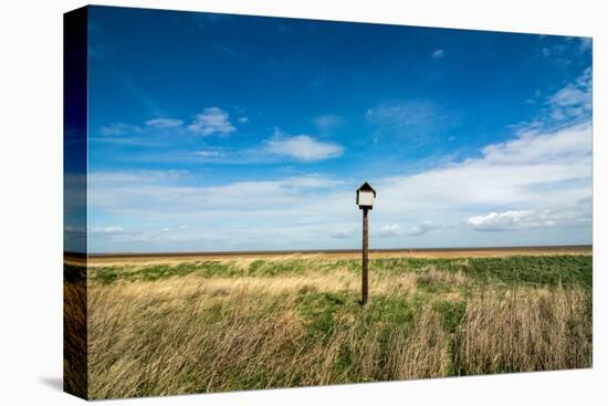 Bird Hut, Horseshoe Point, Lincolnshire, England, United Kingdom, Europe-Bill Ward-Stretched Canvas