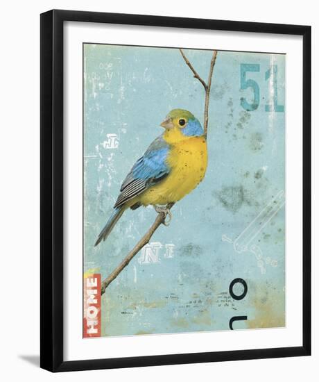 Bird II-Kareem Rizk-Framed Giclee Print