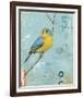 Bird II-Kareem Rizk-Framed Giclee Print