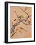 Bird in Cherry Tree-Judy Mastrangelo-Framed Giclee Print