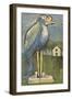 Bird in Found Shoes-Tim Nyberg-Framed Giclee Print