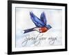 Bird Inspiration I-Irina Trzaskos Studio-Framed Premium Giclee Print