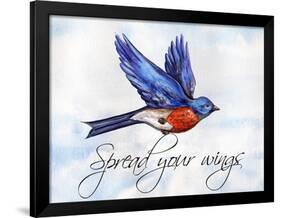 Bird Inspiration I-Irina Trzaskos Studio-Framed Premium Giclee Print