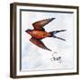 Bird Inspiration II-Irina Trzaskos Studio-Framed Giclee Print