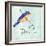 Bird Inspiration III-Irina Trzaskos Studio-Framed Giclee Print