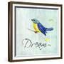 Bird Inspiration IV-Irina Trzaskos Studio-Framed Giclee Print