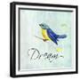 Bird Inspiration IV-Irina Trzaskos Studio-Framed Giclee Print