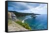 Bird Island Outlook, Saipan, Northern Marianas, Central Pacific, Pacific-Michael Runkel-Framed Stretched Canvas
