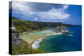 Bird Island Outlook, Saipan, Northern Marianas, Central Pacific, Pacific-Michael Runkel-Stretched Canvas