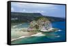 Bird Island Outlook, Saipan, Northern Marianas, Central Pacific, Pacific-Michael Runkel-Framed Stretched Canvas